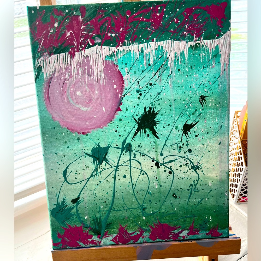 Canvas painting